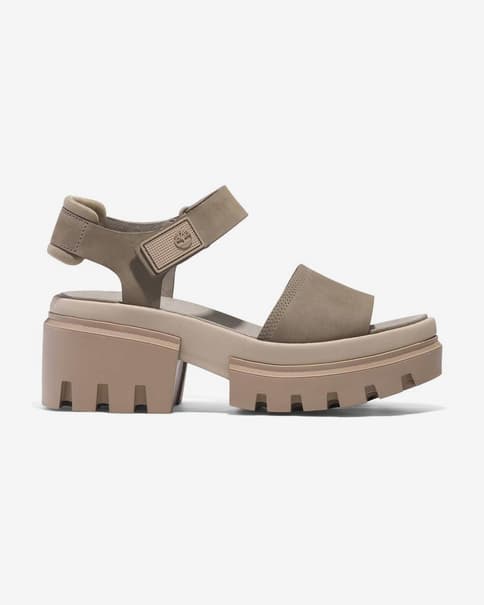 Sandalias Timberland Everleigh 2-Strap beige mujer
