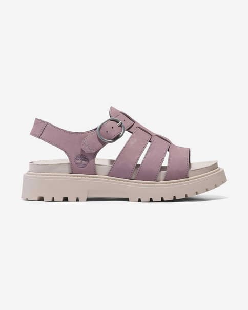 Sandalias Timberland Clairemont Way Fisherman violeta mujer