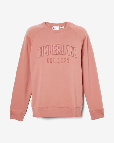 Sudadera Timberland Modern Wash Brand rosa