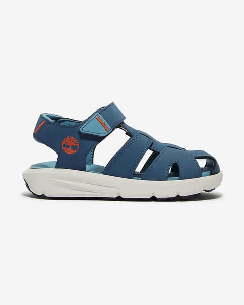 Sandalias Timberland Motion Dune Fisherman azul naranja bebé