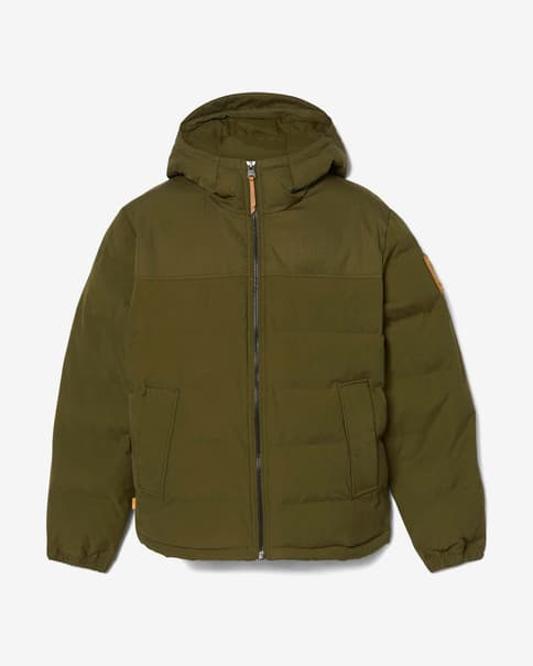 Chaqueta con capucha Timberland DWR Welch Mountain verde oliva