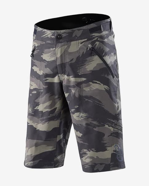 Pantalón corto Troy Lee Designs Skyline sin badana verde gris