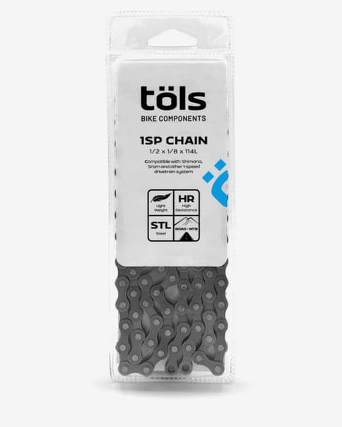 Cadena Töls 1V 114 eslabones plata
