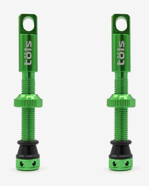 Válvula Tubeless Töls Alumínio Presta 44 mm verde