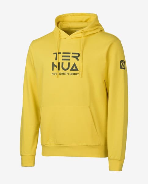 Sudadera con capucha Ternua Fogo Island amarillo intenso