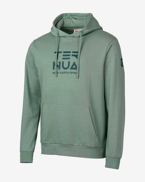 Sudadera con capucha Ternua Fogo Island verde turquesa