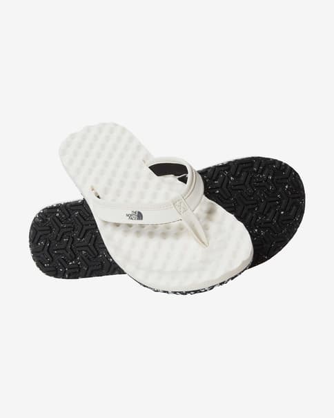 Chanclas The North Face Base Camp Mini II blanco polar negro mujer
