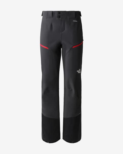 Pantalón largo The North Face Dawn Turn gris oscuro negro mujer