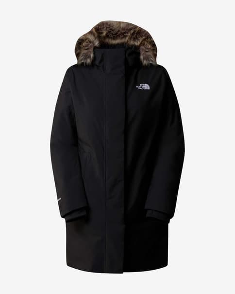 Chaqueta con capucha The North Face Arctic negro carbón mujer