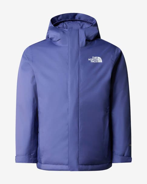 Chaqueta con capucha The North Face Snowquest azul oscuro infantil