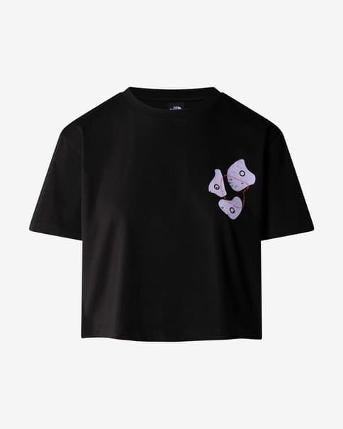 T-shirt The North Face Outdoor korte ærmer sort dame