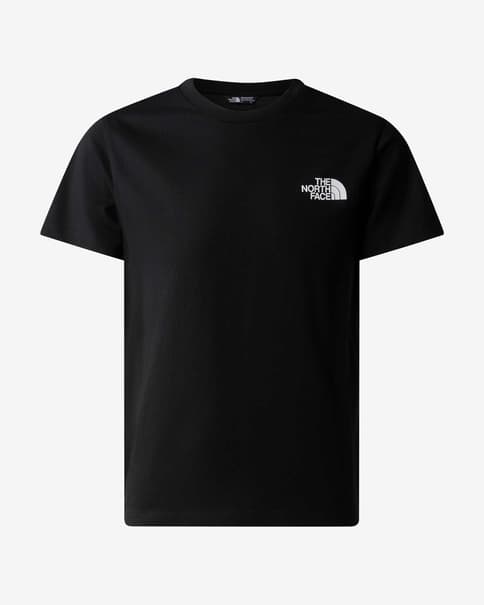 Camiseta The North Face Simple Down manga corta negro infantil