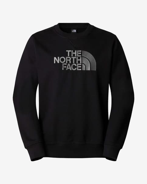 Sudadera The North Face Drew Peak Crew negro intenso gris