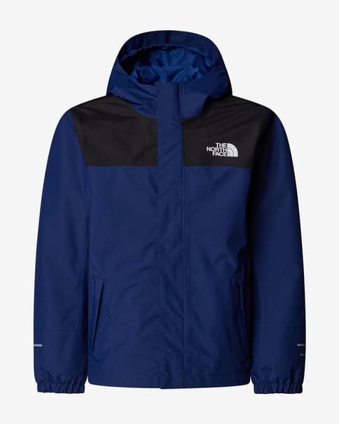 Chaqueta chubasquero The North Face Antora Rain azul océano negro infantil