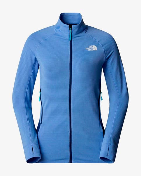 The North Face Bolt Polartec Full Zip varme lagenposer blå dame