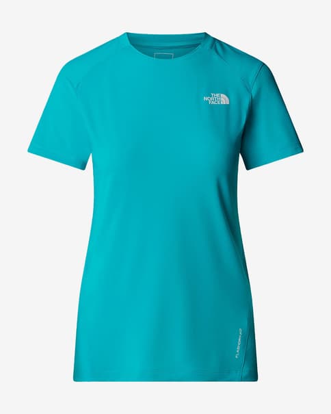 Camiseta The North Face Lightning Alpine manga corta azul turquesa mujer