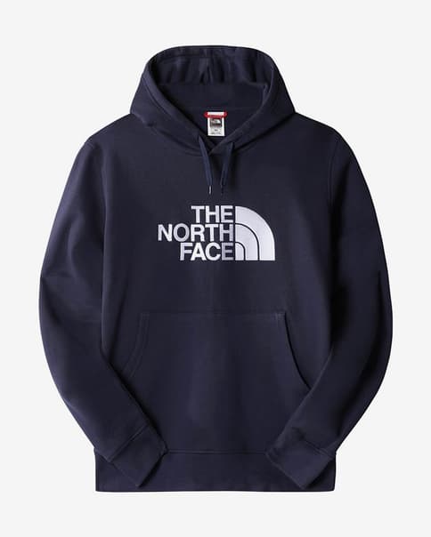 The North Face Drew Peak hættetrøje Navyblåt hvidt logo