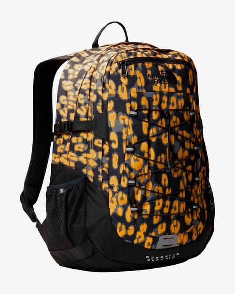 Mochila The North Face Borealis Classic 29L laranja estampado preto