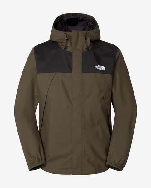 Chaqueta fina con capucha The North Face Antora marrón negro