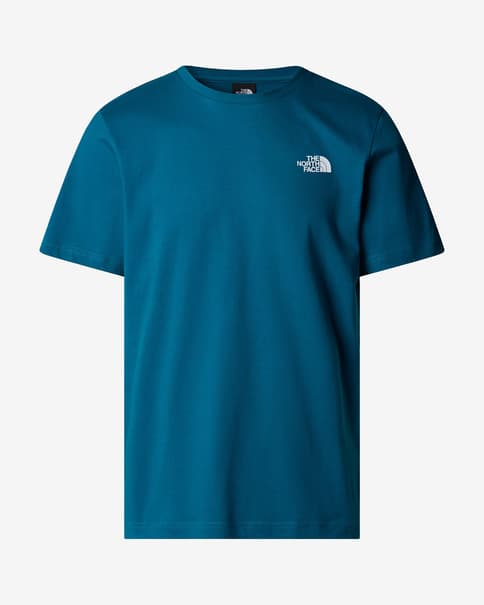 Camiseta The North Face Redbox manga corta azul blanco rojo
