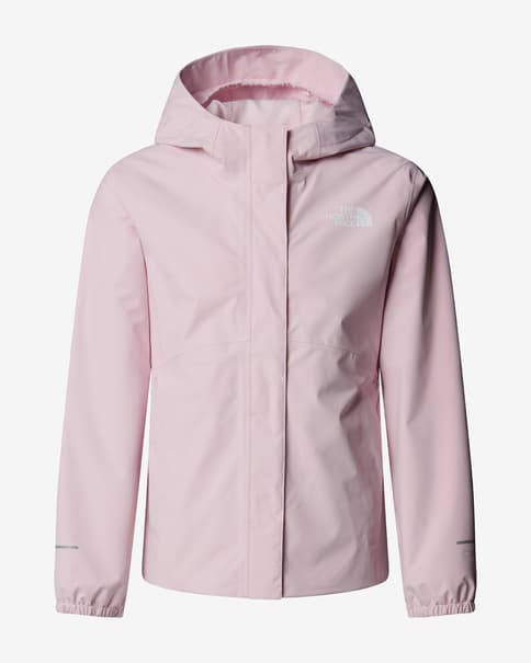 Chaqueta chubasquero The North Face Antora Rain rosa claro niña