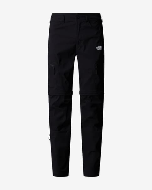 Pantalón convertible The North Face Exploration Tapered Regular negro