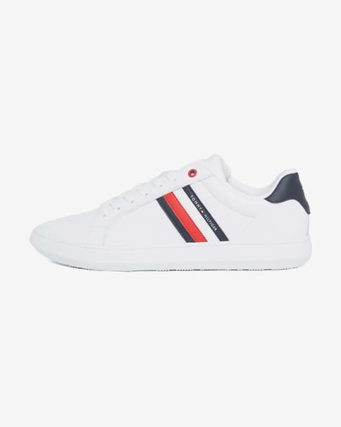 Tommy Hilfiger Essential Flag Sneaker weiß/blau/rot