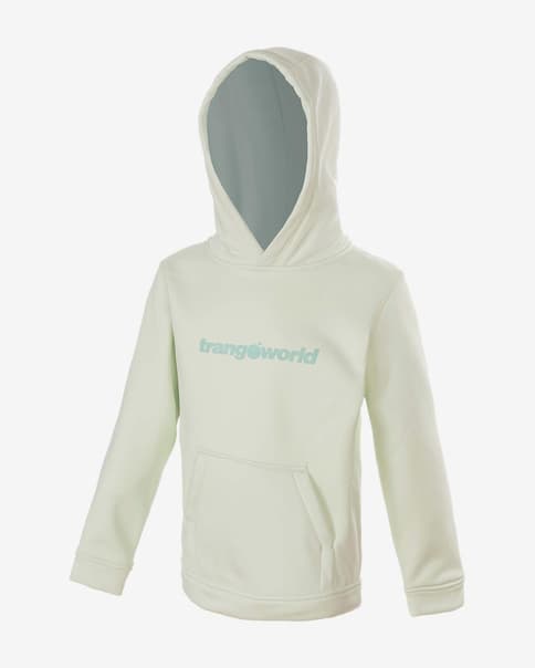 Sudadera Trangoworld Kura blanco azul infantil