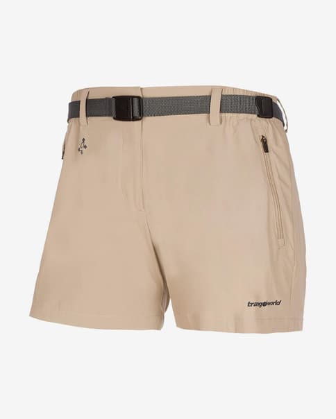 Pantalón corto Trangoworld Kumo beige mujer