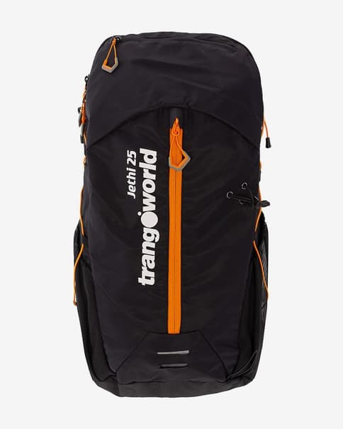 Mochila Trangoworld Jethi 25L amarillo negro