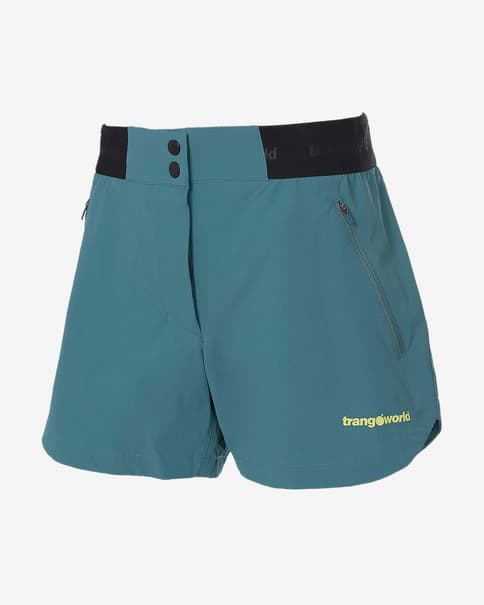 Pantalón corto Trangoworld Stora verde oscuro mujer