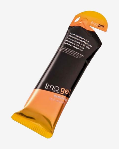 Gel Torq con guaraná sabor banoffee (15 unidades)