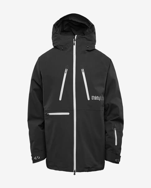 Chaqueta con capucha ThirtyTwo TM negro blanco