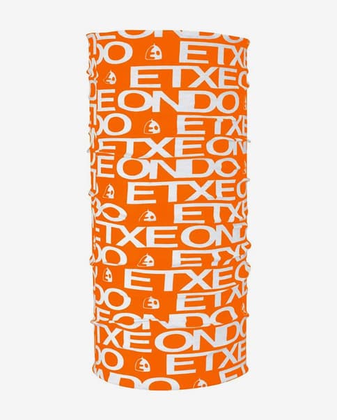 Tubular Etxeondo Toki naranja blanco