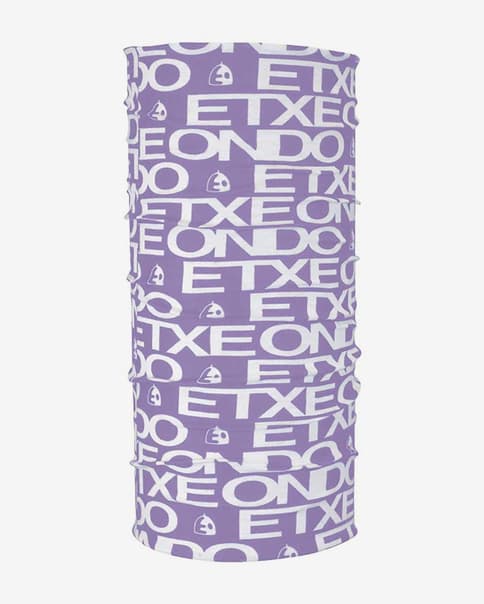 Tubular Etxeondo Toki violeta blanco