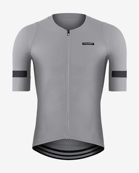 Maillot Etxeondo Mendi manga corta gris claro