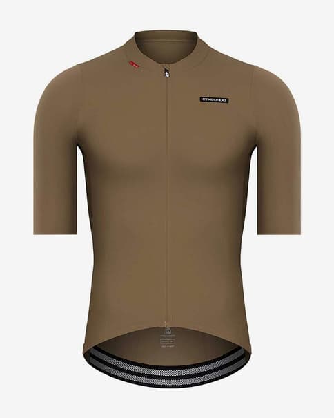 Maillot Etxeondo Alde 110LW manga corta marrón