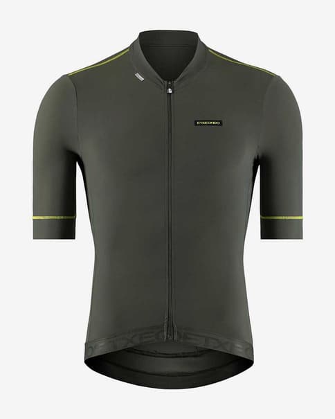 Maillot Etxeondo Rali manga corta verde kaki