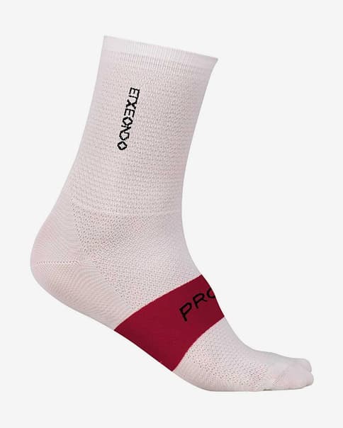 Calcetines Etxeondo Pro Lightweight blanco granate