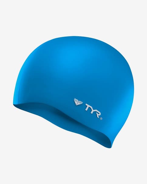 Gorro de natación TYR Silicone Cap azul