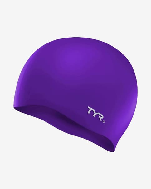 Gorro de natación TYR Silicon No Wrinkle lila