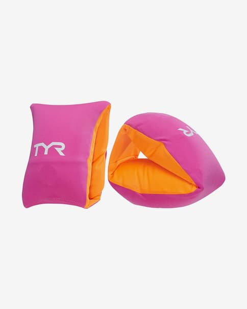 Manguitos de natación TYR Soft rosa infantil