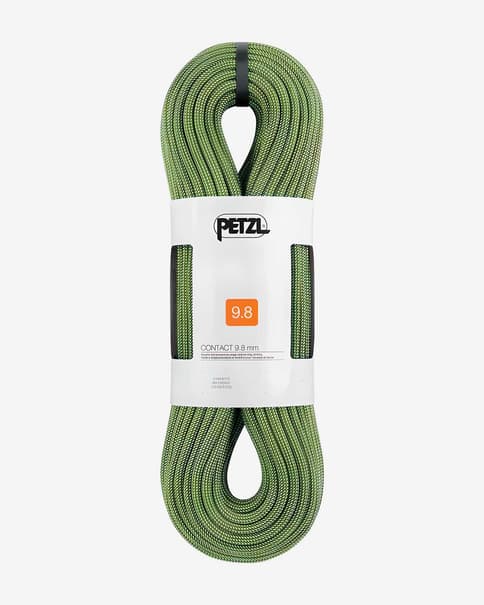 Cuerda simple Petzl Contact 9.8 mm x 80 m verde
