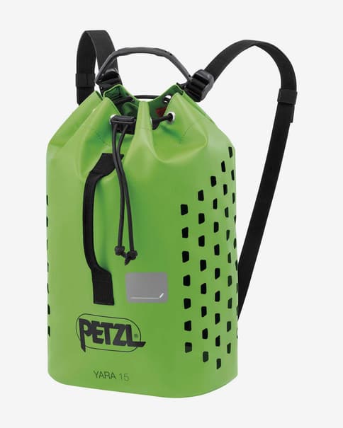 Mochila para cuerda Petzl Yara Club 15L verde