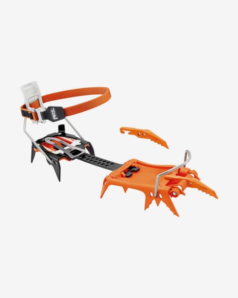 Crampones Petzl Dart LEVERLOCK FIL naranja