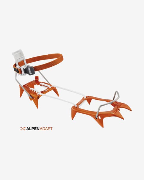 Crampones Petzl Leopard LeverLock Fil naranja