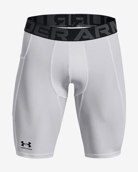 Malla corta Under Armour HeatGear Pocket Long blanco