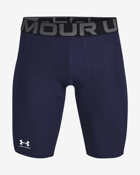 Malla corta Under Armour HeatGear Pocket Long azul oscuro