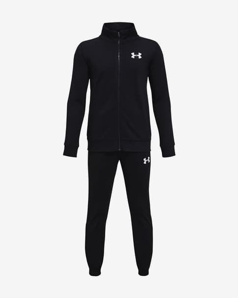 Czarny dres Under Armour Knit dla chłopca