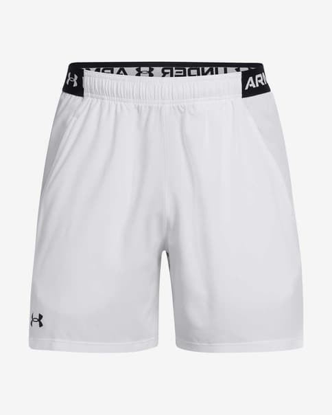 Pantalón corto Under Armour Vanish Woven 6in blanco negro